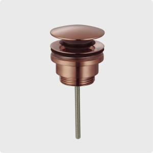 Донный клапан для раковины AQUAme AQM7003BC медь шлифованная