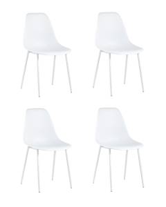 Набор из 4 стульев Stool Group Kon KONWIN CHAIR WHITE X4 белый