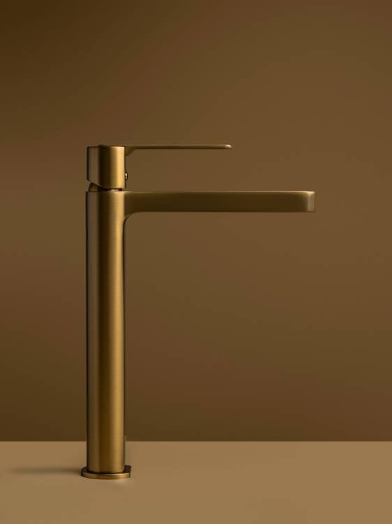 Смеситель для раковины AltroBagno Юнион (Unione) 010231 BG матовое золото