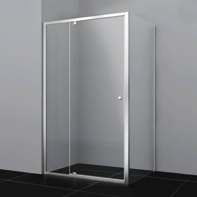 Душевой уголок Wasserkraft Aula 11P14 профиль хром, стекло прозрачное, 110x80x190