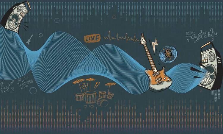 Фреска Ortograf Free time 2 34972 Музыкальная техника Филиграна FM-F