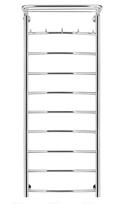 Полотенцесушитель электрический Secado Милан 4603759406374 1 КСП 120x50, L, хром