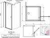 Дверь для душевого уголка Radaway EOS II KDJ 80 L фото 5