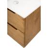 Тумба с раковиной Belbagno Etna H-60 ETNA-H60-800-2C-SO-RN-P 80x45x60 Rovere Nature подвесная с двумя выкатными ящиками, с доводчиками фото 6