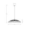 Подвесной светильник Arte Lamp Woodstock A7061SP-1BK фото 2