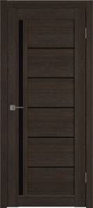 Межкомнатная дверь Владимирская Фабрика Дверей Atum 1 Wenge стекло Black Gloss 800x2000