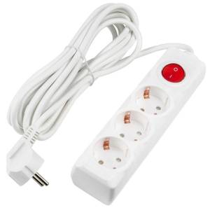 Удлинитель Uniel Ultra S-GCU3-5B White