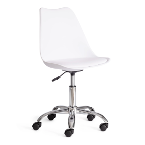 Кресло компьютерное Tetchair Tulip (mod.106-1) 21552 белый, хром