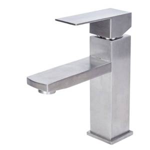 Смеситель для раковины Olive'S Valdo VL13100 нержавеющая сталь