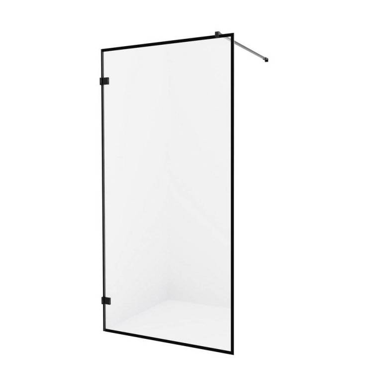 Душевое ограждение NEW TRENDY AVEXA BLACK 140x200 EXK-2055 (черный)