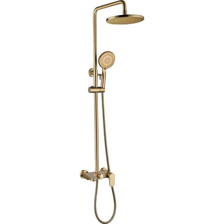 Душевая стойка Boheme Spectre 458-BR бронзовая