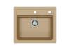 Мойка кухонная Alveus Granital Atrox 30 1131994 Beige - G55 с сифоном, 59x50