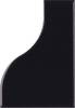 Керамическая плитка Equipe Curve 28849 Black 8.3x12