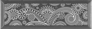 Декор Absolut Keramika Monocolor Decor Silver 7.5x15
