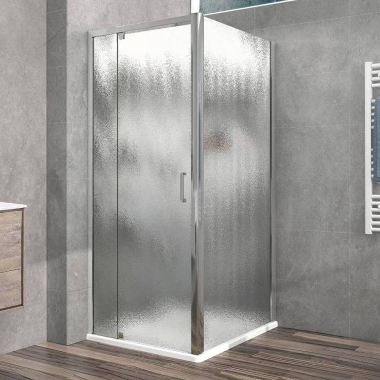 Душевой уголок Vincea Intra VSR-1I708090CH 80x90 см, профиль хром, стекло шиншилла