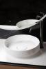 Раковина Boheme Corian 801-CLCT Calacatta накладная, 40 см фото 5