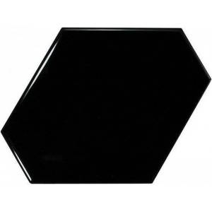 Керамическая плитка Equipe Scale 23833 Benzene Black 10.8x12.4