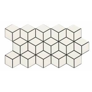 Керамогранит Realonda Ceramica Rhombus RLD000031 Snow 26.5x51