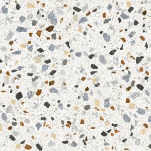 Керамогранит Pieza Ceramica Chips CH006060N White 60x60