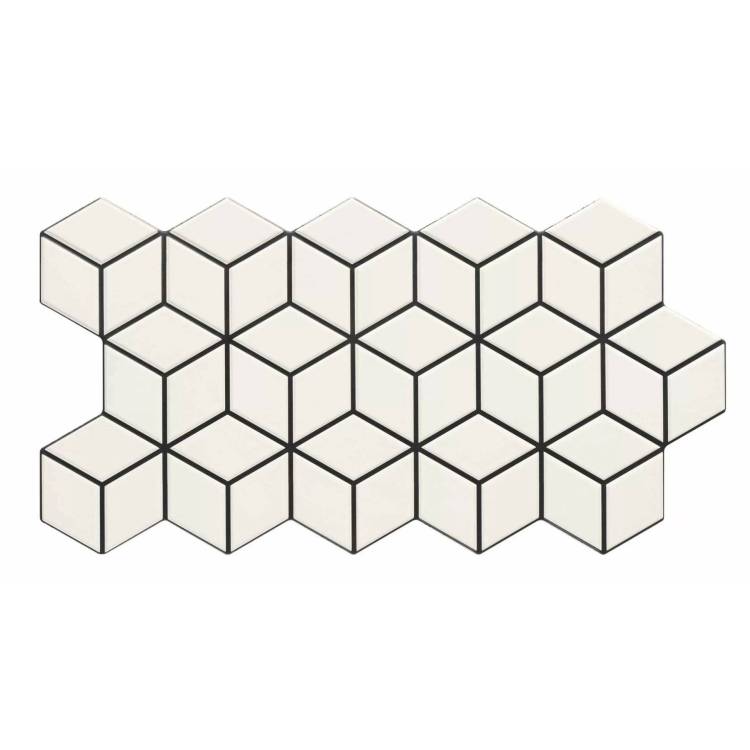 Керамогранит Realonda Ceramica Rhombus RLD000031 Snow 26.5x51