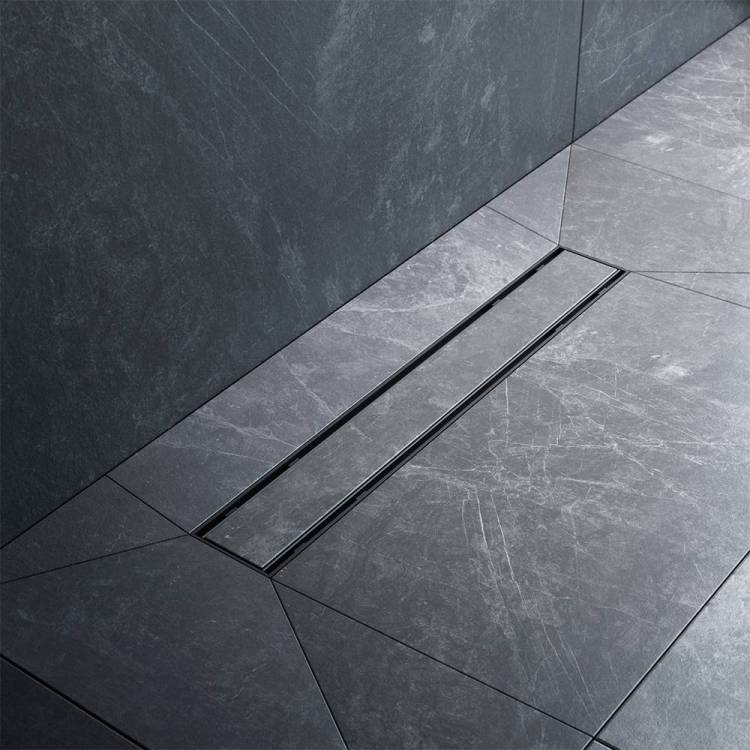Душевой лоток Am.Pm PrimeFlow W02SC-U11-050-04BM универсальный затвор Tile 50см, черный матовый