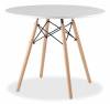 Стол обеденный Stool Group Eames DSW Z-230/90 круглый белый 90x74 D=90