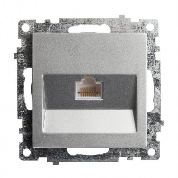 Розетка компьютерная RJ-45 Stekker Катрин 39585