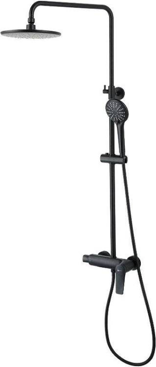 Душевая стойка Lemark Bronx LM3760BL черная