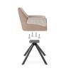 Стул Woodville Каита 552038 neptun 12, flex 230, черный фото 10