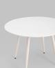 Стол обеденный Stool Group Nymphaea F-1715 TER 3860-1 терраццо 110x110x76 фото 6