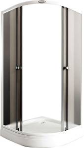 Душевой уголок Arcus AS-301-9 90x90x195, стекла матовые фактурные, с поддоном