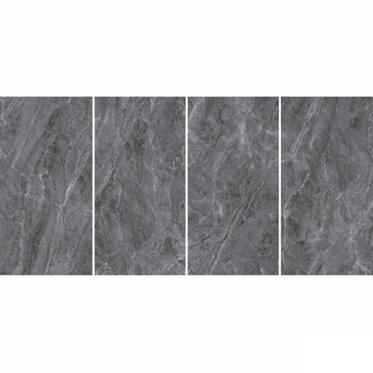 Керамогранит NSceramic NSC4082 Глянцевый Серый 40x80