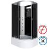 Душевая кабина Niagara Classic NG-2510-14LBKG (1200x800x2000) с высоким поддоном (40см) фото 2