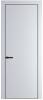 Межкомнатная дверь Profil Doors 1 PE полотно Вайт, кромка алюминиевая с четырех сторон черная 600x2000