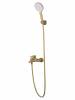 Смеситель для ванны Wonzon & Woghand WW-AE3204-BG с душем, брашированное золото