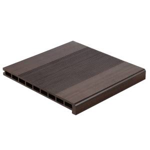 Ступень Polywood Коричневый пустотелая брашированная 3000x320x25