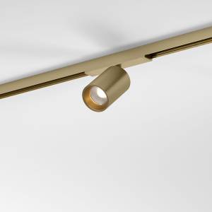 Магнитный трековый светодиодный светильник Elektrostandard Brass Line 85525/01 10W 3000K латунь
