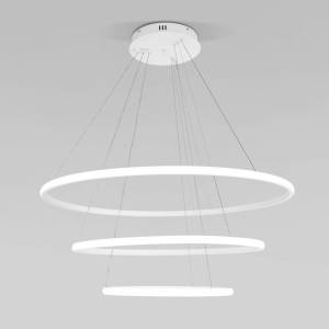 Подвесной светодиодный светильник Eurosvet Collars 90264/3 белый