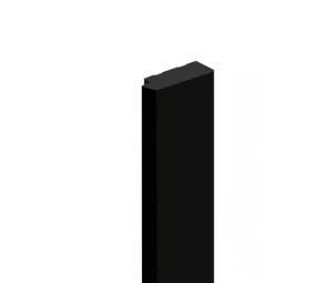Финишный молдинг Hiwood LF124B BK 270x1.2x3.1