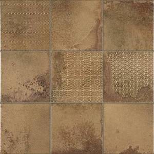 Керамогранит La Platera Cora Kube Cobre-D 45x45