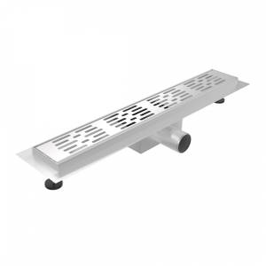 Душевой трап Watersense Jessie W00449 нержавеющая сталь, 10x50