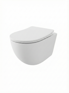 Унитаз подвесной Watersense Milana W01828 безободковый, сиденье микролифт