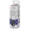 Лампа светодиодная ЭРА E27 11W 6000K матовая LED B35-11W-860-E27 Б0032985 фото 3
