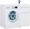 Тумба с раковиной Aquanet Токио 110 R 239207 напольная, белый фото 9
