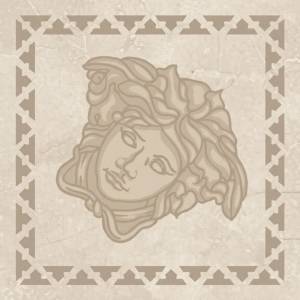Вставка Versace Emote G0262591 Tozzetto Greca Crema Marfil 10x10