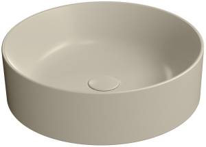 Раковина GSI Kube X 942708 бежевый матовый, 45x45