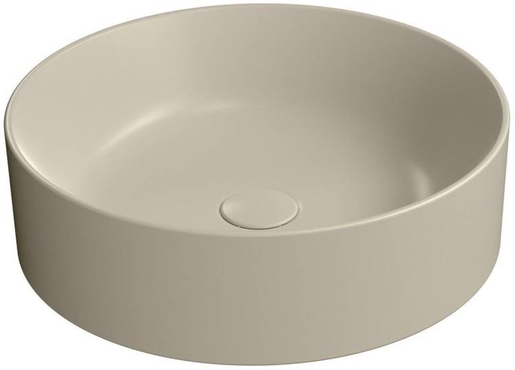 Раковина GSI Kube X 942708 бежевый матовый, 45x45