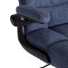 Кресло компьютерное Tetchair Lugano 21801 темно-синий, ткань teddy фото 9