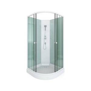 Душевая кабина Arcus Style S-03 100x100x195, стекла - матовые фактурные