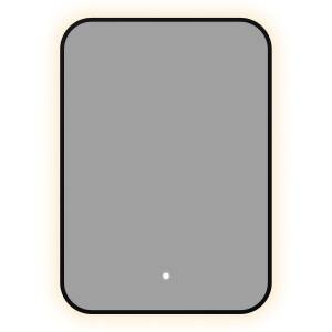 Зеркало Aquanet Контур 00367648 LED подсветка, черное, 70x50